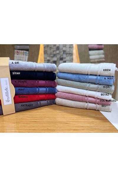 Özdilek Colourist Bath Towel 90*150 Anthracite