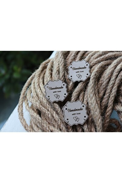 Deri Etiket 2,5*2,5 Cm 25 Adet Sd111