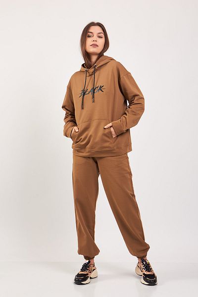 Moda Tuğram Σετ αθλητική φόρμα Taba Oversize Bottom Top