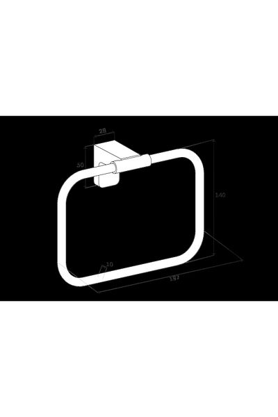 Zethome Suport pentru prosoape de baie pătrat, montat pe perete, din inox F1, Suport pentru prosoape de bucătărie, auriu, culoare aurie