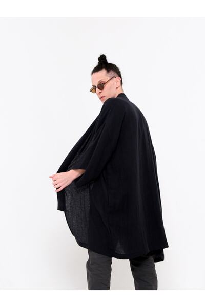 OCTO Handcraft Özel Tasarım Doğal Ince Müslin Kumaştan Oversize Rahat Unisex ...