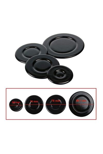 SupurgePlus Icf 4 Lü Bek Kapak Takımı Ankastre Set Üstü Ocak Bek Kapak Takım ...