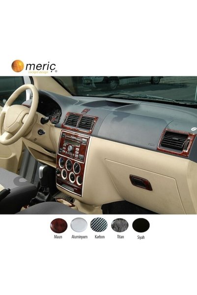 meriç cockpit design Meriç ®   Ford Connect Delux Front Glove Box Plated Mahogany 22 Pieces 2006-2009