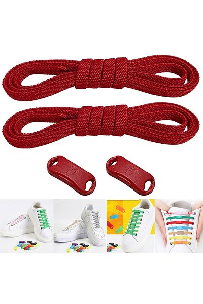 eryatex Takbırak Elastic Shoe Laces, Practical Clip Elastic Non-Tied Smart Laces