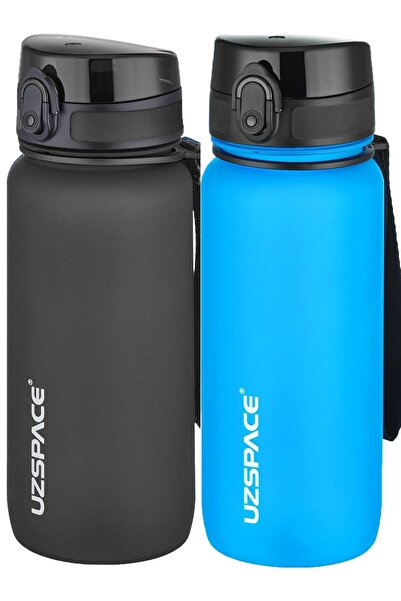 Uzspace 650 Ml 2-Piece Tritan Flask Set in 14 Different Color Options - Fiftyfifty