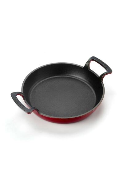 Lava Cast Iron Round Pan 20 Cm Red