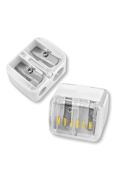 MUJGAN Beyaz 2'li Kalemtıraş