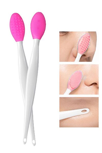 MUJGAN T Bölge Yüz Temizleyici Siyah Nokta Cilt Temizleme Aparatı Uzun Sap Fu...