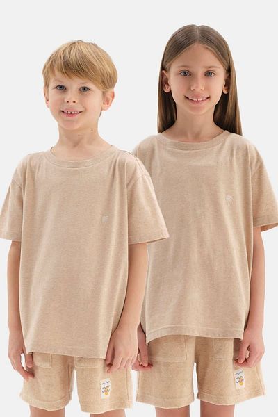 Dagi Hnedé Unisex tričko Local Seed Cotton Cotton