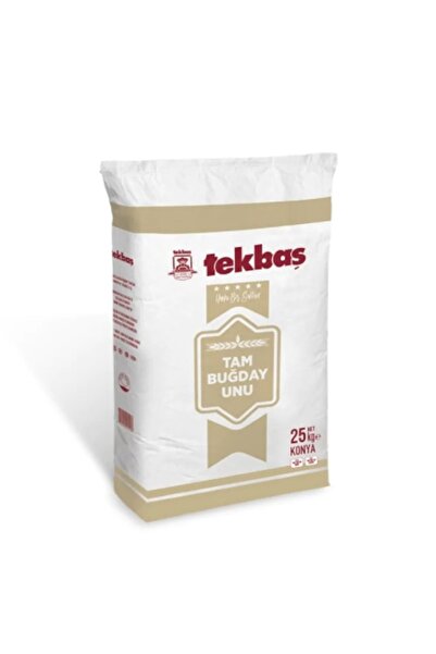 Tekbaş Un Tam Buğday Unu 25 kg
