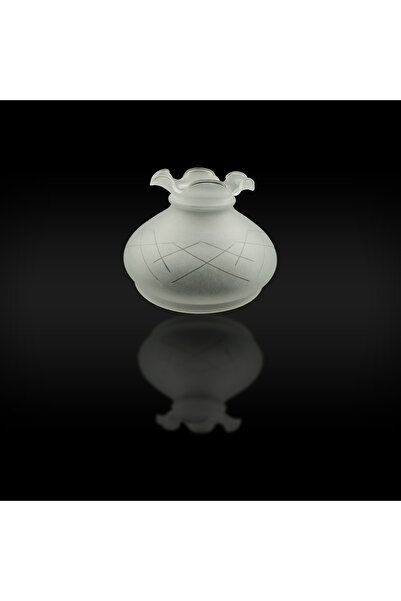 KUĞULU Alaaddin Cam Mat Dekorlu (ALT ÇAP: 17 CM)