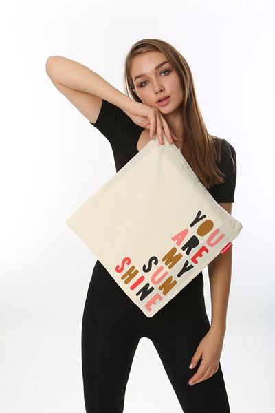 Serkan Çanta Bez Çanta Atölyesi You Are My Sun Printed Cloth Bag Tote Bag
