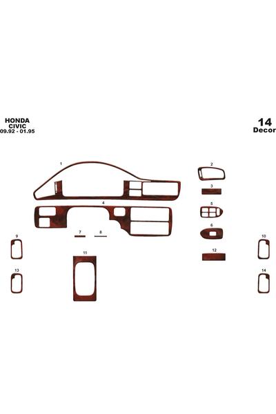 meriç cockpit design ميريتش ®   هوندا سيفيك توربيدو أمامي مطلي أسود لامع 14 ق...