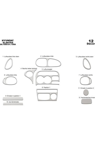 meriç cockpit design ميريتش ®   هيونداي النترا توربيه امامي مطلي الومنيوم 12 ...