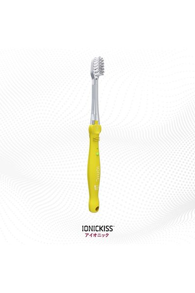 IONICKISS Ionic Toothbrush for Kids Age 4+ - Yellow