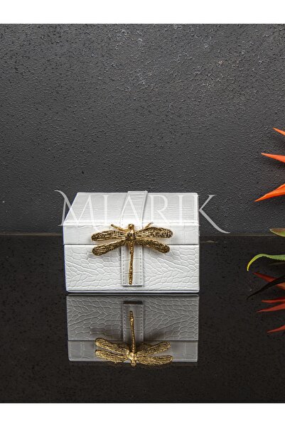 MIARIK DESIGN & DEKORASYON Yusufcuk Detayli Deri Kutu 8x16 Cm