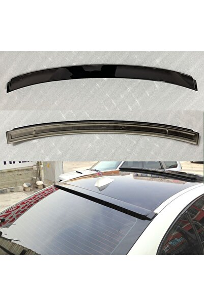 HYM TUNİNG Bmw 3 Serisi E90 Cam Üstü Spoiler,Uyumlu  2005 2012 Piano Black, A...