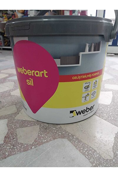 WEBER Silikon Katkılı Silinebilir Iç Cephe Boyası Art Sıl Kızılırmak