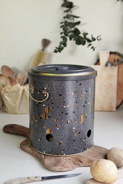 EVLE Terrazo Desenli Patateslik, Patates Sepeti, Sebzelik Er181-8g