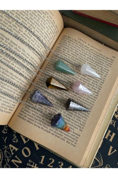 REGIN COLLECTIVE Ametist Doğal Taş Pandül - Sarkaç