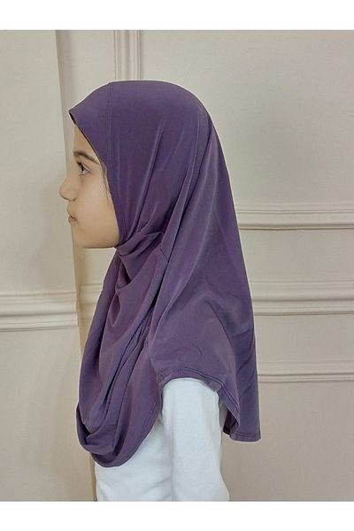 ALLURİNG Bone Practical Headscarf Scarf-purple