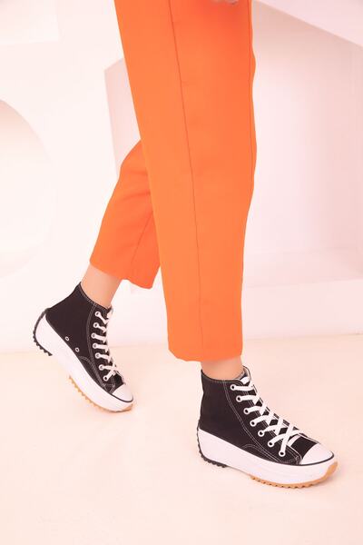 SOHO Women's Black Sneakers 18153