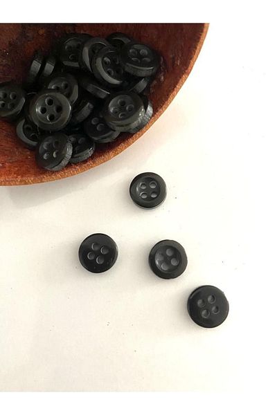 canan dizayn 10 mm Brown Shirt Button(30 Pcs)