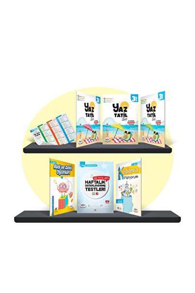 öğretmen evde 3. Classroom Summer Vacation Book Set (2022-2023) - Broadcasts