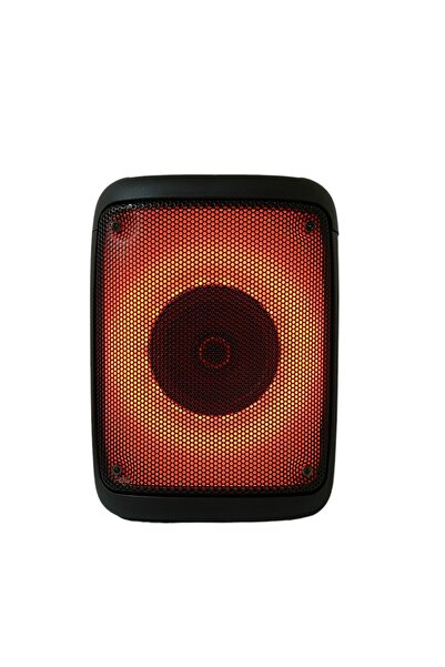 GFUZ Extra Bass Rgb Led Işıklı Bluetooth Hoparlör Fm Radyo Kablosuz Parti Hop...