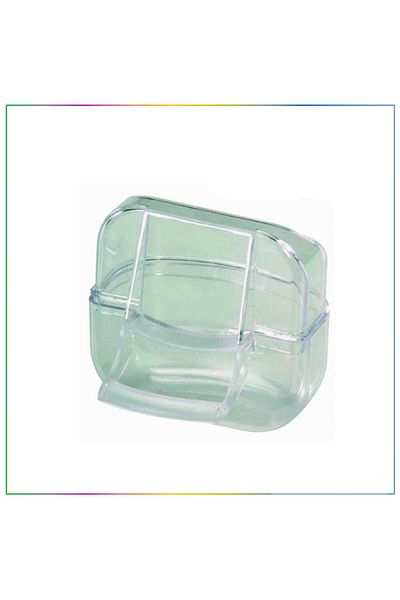 AquaHome Transparent Food Bowl - 1 Piece