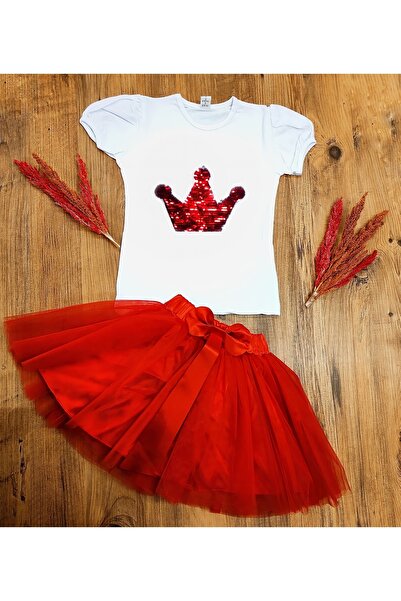 Çello mello Kız Çocuk Gösteri Etekli Takım 23 Nisan 29 Ekim