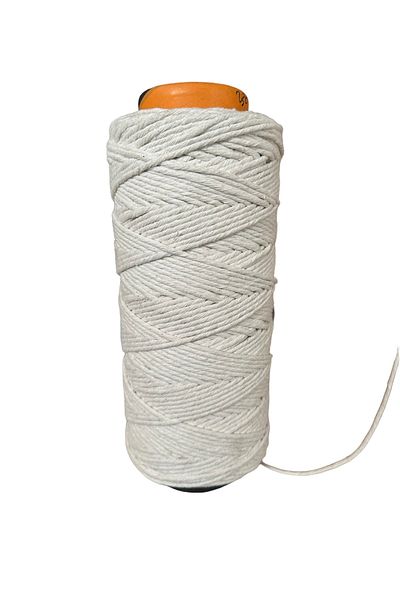 Merve Macrame Swing Rope Ecru 2 Kg Macrame Swing Made Cotton 3.0 / 3.5 Mm