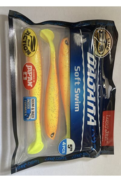 basara Lucky John Soft Swim 5'' Silikon Balık Yem Pg03 (12.7 CM)