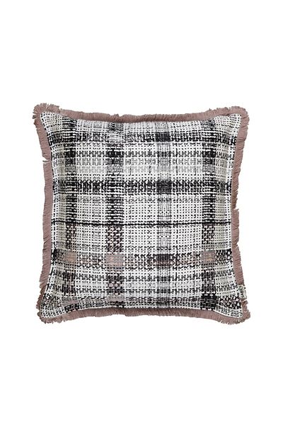 Sarev Perna decorativa Lanzo Gri 100% bumbac 45*45