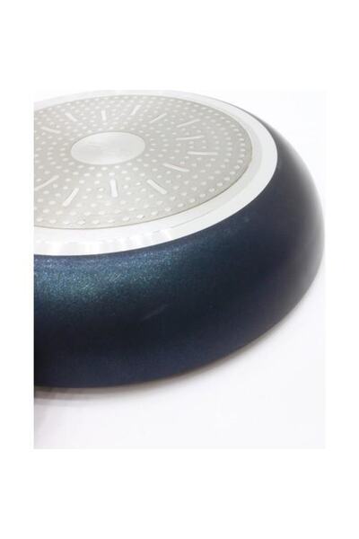 Mehtap Teflon Pan 28 Cm Induction Base Dark Blue Color