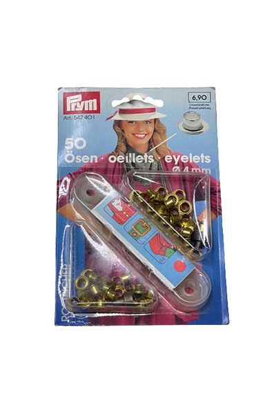 Prym Bird Eye And Tool542401 Gold, Denim, Blue Jean, Anorak
