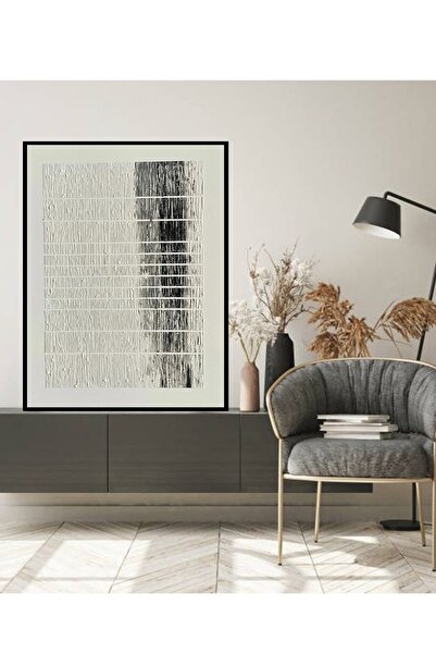 Seja Kabartma El Yapımı Modern Dokulu Rolyef Tablo (çerçeveli Tablo)
