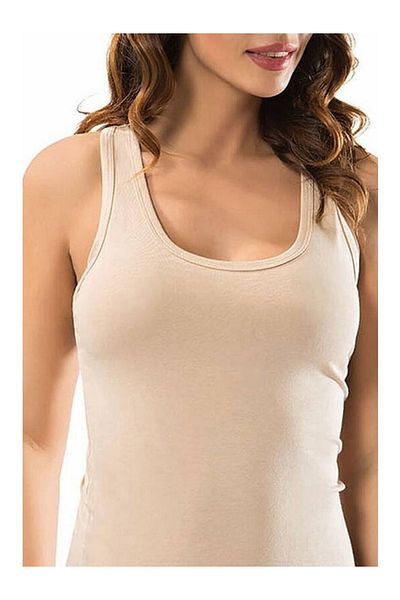 BAHHAR Thick Strap, Bamboo Fabric, Soft Women's Undershirt (Athlete)