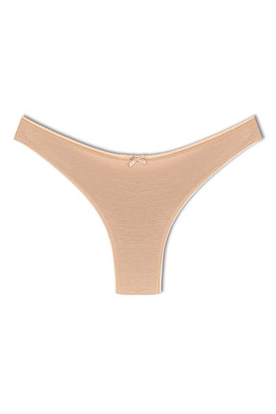 HNX 3-Piece Cotton High Waist Brazilian Cut Women's Panties