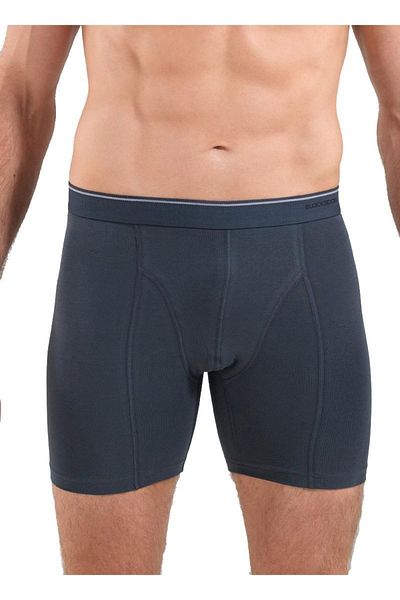Blackspade Ανδρικό Anthracite Boxer Cotton Long Size 9216