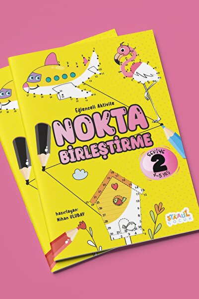 STAAU Çocuk Eğlenceli Aktivite Nokta Birleştirme - Çocuklar Için Boyama Ve Ak...
