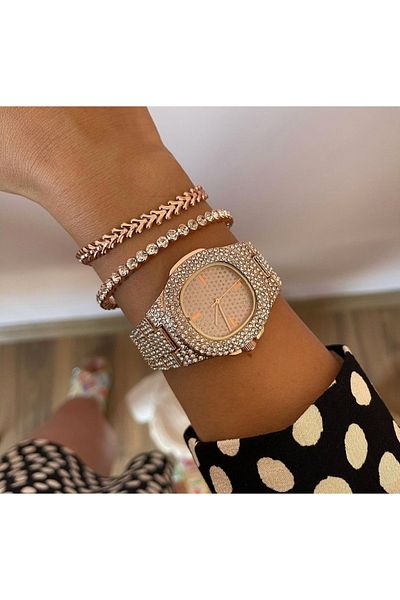 pullmarkt Stoned Analog Wristwatch