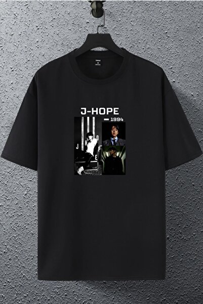 macklin Unisex Žene Muškarci J Hope (Jung Ho-seok) Bts Štampano Oversize kroj...