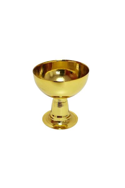 ARTER Home Ball Single Gold Egg Cup & Turkish Delight Bowl