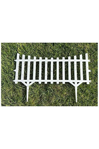 DDTREND 10 Adet Yeni Tasarım Mini Bahçe Çiti Dekoratif Esnek Plastik Çit Peyz...
