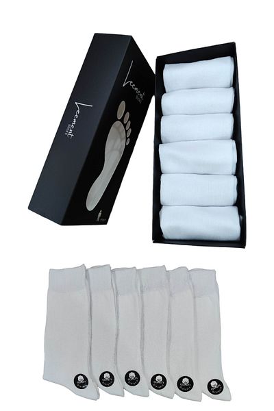 Leement socks Мъжки памучни 6 чифта безшевни тънки летни класически чорапи с плосък връх