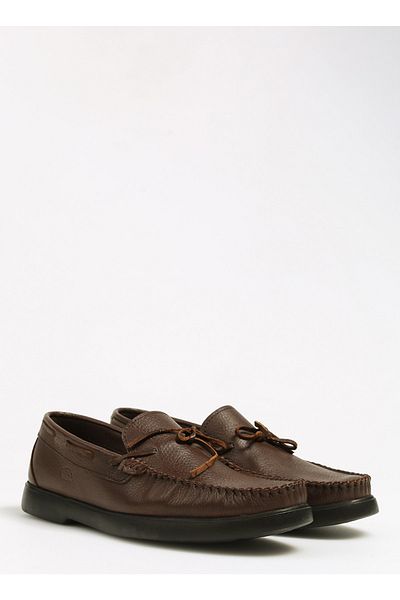 Cotton Bar Brown Men's Classic Shoes Akmim
