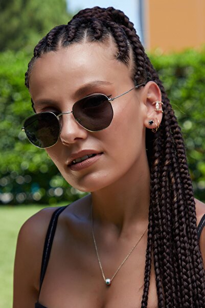 By Harmony Bh Db319 Silver Black Unisex Sunglasses