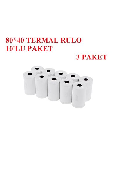 Picador 30 Pieces 80*40 Thermal Rolls