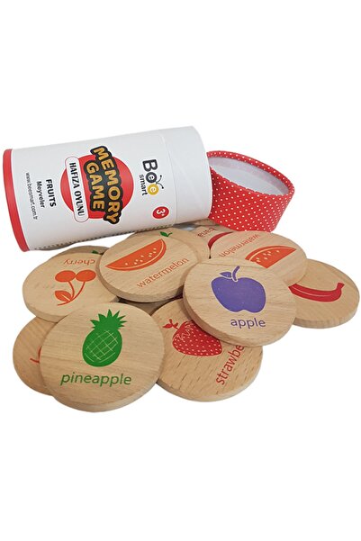 Genel Markalar Bee Smart Memory Game Fruits Klasik 3 Yaş Ve Üzeri Eşleştirme ...